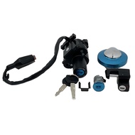 Motorcycle Ignition Switch Fuel Gas Cap Cover Seat Lock Key Set For Honda CRF250L 2013-2021 CRF250LA