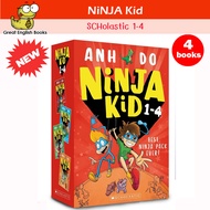 (In Stock)  *Original* ชุดหนังสือ Ninja Kid 1-4: Best Ninja Pack Ever!