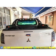Mitsubishi Triton 2009-2021 Force 4WD Roll Bar Sport Bar With 4LED Light [READY STOCK]
