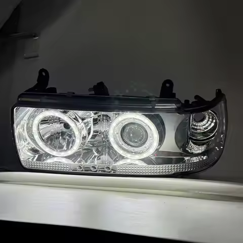 Car Headlamp For Toyota LAND CRUISER FJ80 HDJ80 LED Headlight 1991 1992 1993 1994 1995 1996 1997 Pai