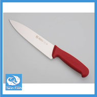 Twin Fish #5789/8R มีดเชฟ ขนาด 8 นิ้ว ด้ามจับสีแดง Sanelli Ambrogio
