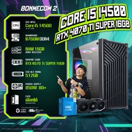 BONMECOM2 คอมประกอบ / CPU i5 14500 / RTX 4070TI Super 16GB / Case เลือกแบบได้ครับ