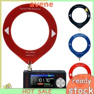 10khz-180mhz Donut MW/SW Antenna with Low Impedance Converter Donut WB Antenna Mini Ring Antenna Mod