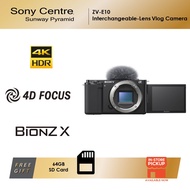SONY ZV-E10 Interchangeable-lens Vlog Camera (Body Only) ZV E10