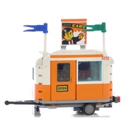 [Taichung Xiangzhi Building Blocks] LEGO City Series 60258 Breakdown Sale Camping Trailer No Doll