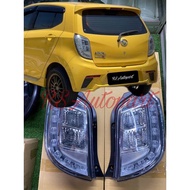 AXIA TAIL LAMP ALBINO LAMPU BELAKANG PUTIH PERODUA AXIA