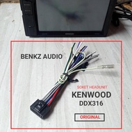 KABEL SOKET HEADUNIT KENWOOD DDX316 SOKET TAPE KENWOD DDX 316