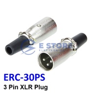 3 Pin XLR Plug - ERC-30PS