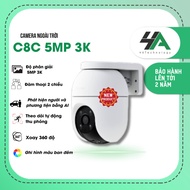Ezviz C8C 5MP outdoor wifi Camera, night color, talk and 360 rotation (Genuine product)