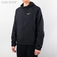 ☼✸●Jaket NIKE Nike jaket bertudung musim bunga lelaki 2021 latihan larian sukan atasan kasual CU5359