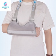 MLINX Shoulder Arm Sling, Adjustable Breathable Shoulder Immobiliser, Fracture Supplies Mesh with sh