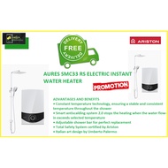 Ariston Aures Smart SMC33 RS Electric Instant Water Heater with Rain Shower