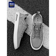 HLA/Hailan House Men's Shoes Thin Style Summer Classic Casual Comfortable Canvas Lace-Free Cloth Sho
