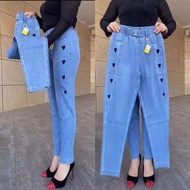 Topie selear jeans perempuan viral murah getah tinggi pinggang wanita jeans seluar Jeans untuk selua