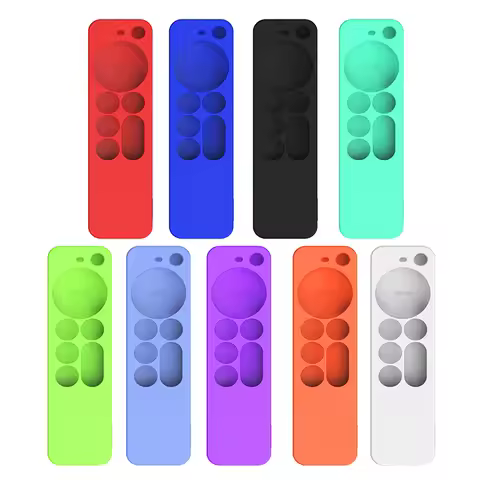 For Apple TV 4K Case Portable Dustproof Soft Silicone Remote Control Cover Skin