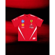 F1 Racing Ferrari Racing Leclerc No. 16 & Fourth Old Hamilton No. 44 Same Street Mens T-Shirt Top 03