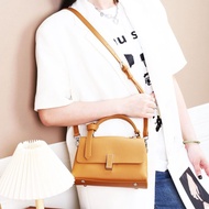 Small Square Bag First Layer Cowhide TOGO Pattern Messenger Bag 802