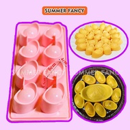 Jelly mold, Gold Bar ice tray (8 bars) filled with 3D, 4D jelly - HP