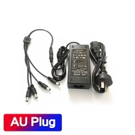 【Free shipping】 Ninivision 12v 5a 4 Port Cctv Camera Ac Adapter Power Supply Box For The Cctv Camera