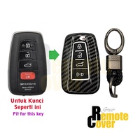 Smartkey Cover Carbon Key Case Toyota Corolla Cross