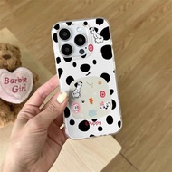 Dalmatian dog case full of maple background iPhone17promax 16 15 14