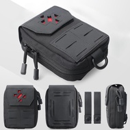 LUC Portable compact EDC tool bag, Molle EMT first aid tool storage bag