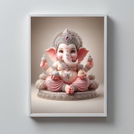 Picture Of The God Chibi Worship With Frame Throw Away Evil Must Have 4x6 Inches (10x15cm)