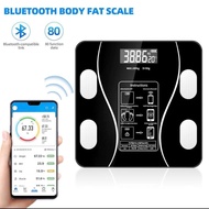 Bluetooth Body Fat Scale Smart Wireless Digital Bathroom Weight Scale Body