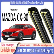 Mazda CX-30 Dedicated Wiper MAZDA CX-30 (2020-PRESENT) Double Rubber Strip Wiper U Hook Cartilage Wi