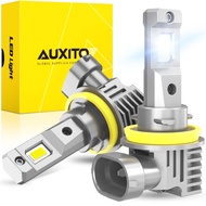 AUXITO 2PCS M6 16000LM 72W H11 HB3/9005  H4 LED Headlight Bulbs 6500k Cool White H11/H16(JP) LED Fog