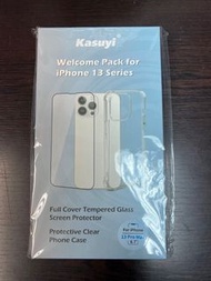 Kasuyi Iphone 13 pro Max 6.7吋 大機 透明殼 &保護貼 set 裝 手機 mon貼 全新現貨