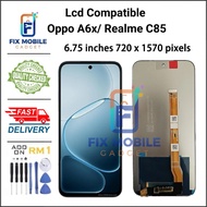 LCD Compatible for Oppo A6x 4G 5G / Realme C85 Grade High quality LCD Touch Screen [ Fix Mobile Gadg