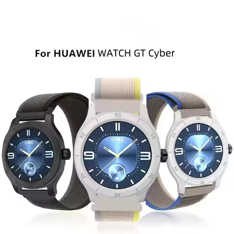 nylon strap+PC case fits the Huawei watch GT Cyber Smartwatch band Wrist bracelet watchband watchstr