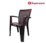 Srithai Superware เก้าอี้พลาสติก เก้าอี้สนาม เก้าอี้ท้าวแขน รุ่น CH-67 Vision มี 3 สี ขาว เขียว และน้ำตาล