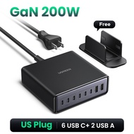 【Nexode】UGREEN GaN 200W 8-Ports USB C Fast Charger Adapter for Laptop MacBook iPad iPhone 16 15 Pro