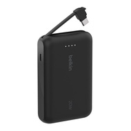 BELKIN POWER BANK 10K W/ CABLE BLACK PD 20W