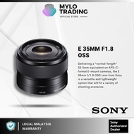 Sony E 35mm f/1.8 OSS Lens For Sony A6400/A6500/A6600/ZV-E10 SEL35F18 ( 49mm filter )