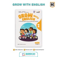 Belajar Bahasa Inggris Anak Sd Buku Growh with English Kurmer Kelas 2 Original Penerbit Erlangga