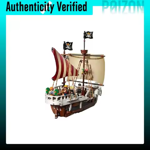LEGO Monkey D. Luffy, Roronoa Zoro, Nami, Going Merry, Usopp, Sanji Advance Merry Pirate Ship Buildi