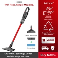 Airbot DX200 Ultra Thin Slim Wet  Dry Mop Vacuum with Water Tank Mopping Cloth Handheld Stick Vacuum Cleaner