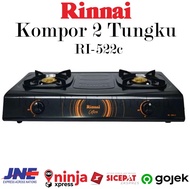 Rinnai Kompor Gas 2 Tungku - RI522C | RI-522C | RI 522C Kompor Rinnai