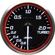 Defi DF16603 Defi Meter [Racer Gauge N2 Red] 60φ Turbo Meter 200kPa