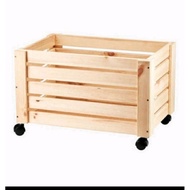 STORAGE BOX UK 35x25x25CM WITH WHEELS