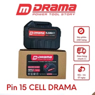 Pin 15 Cell DRAMA 21V Dung lượng cao chân pin thông dụng 6.0AH pin dung lượng cao pin máy khoan pin