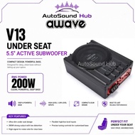 Awave V13 5.5inch Under Seat Active Subwoofer