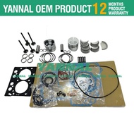 Overhaul Rebuild Kit For Yanmar 2D68E 2D68E-3A 2TNE68 Engine Komatsu PC03-2