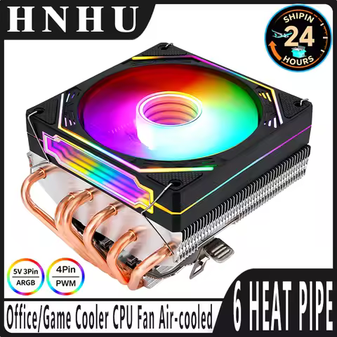 HNHU Compatible install LGA2011-3 115x 2066 1200 1700 AMD AM4 x79 x99 CPU Processor Horizontal 6 Hea