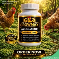 GROWMAX Azolla Mix Manok Natural Feed Supplement Plant Protein Poultry Broiler Native Layer SS
