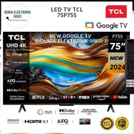 TV/aksesoris TV TCL 75P755 75" GOOGLE TV 4K UHD DOLBY SMART TV 75 INCH | tcl 75p755 smart tv tcl 75 