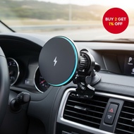 MagSafe Compatible 15W Wireless Car Charger for iPhone  Pengecas Kereta Tanpa Wayar 15W Serasi MagSa